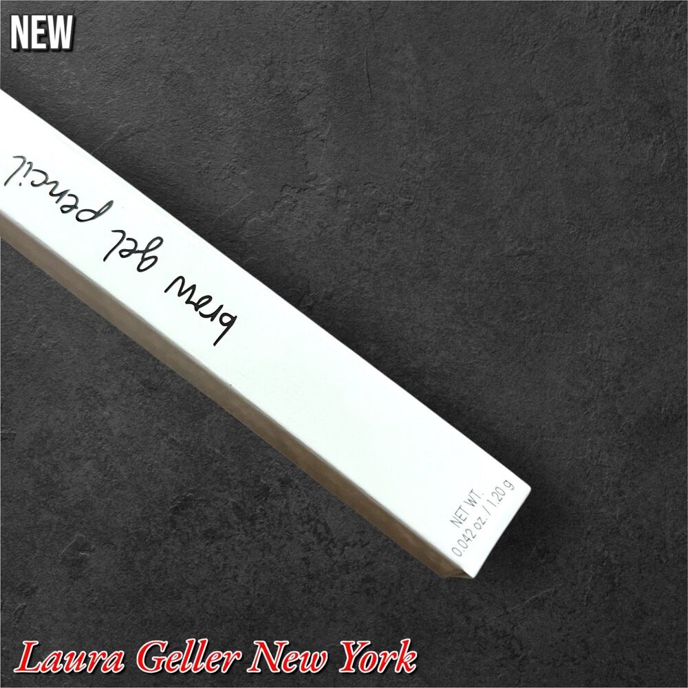 New NIB Laura Geller New York Brow Gel Eyebrow Pencil - Charcoal - Picture 4 of 9
